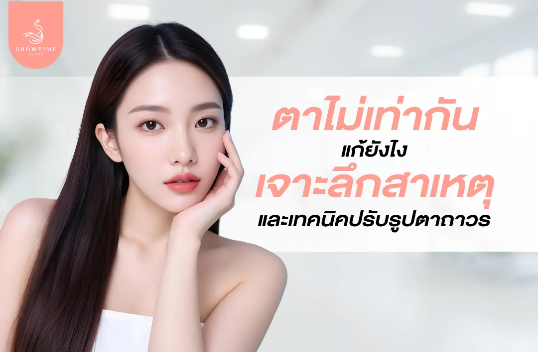 ตาไม่เท่ากันแก้ยังไง