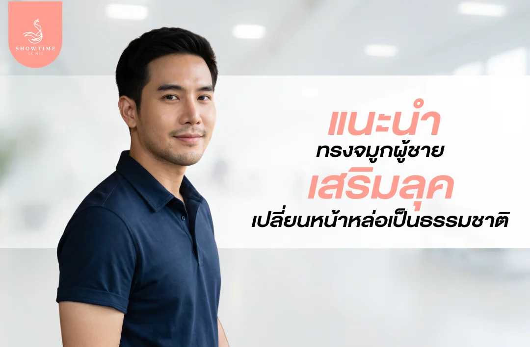 แนะนำทรงจมูกผู้ชาย