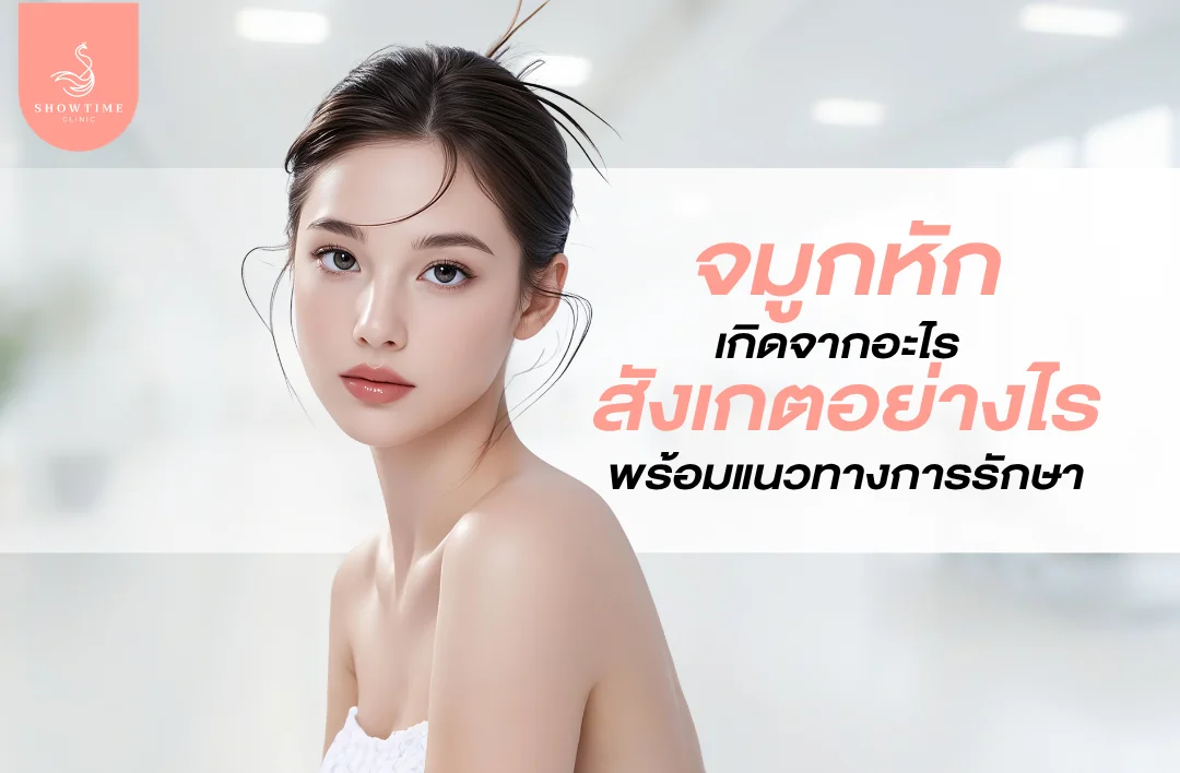 จมูกหักเกิดจากอะไร