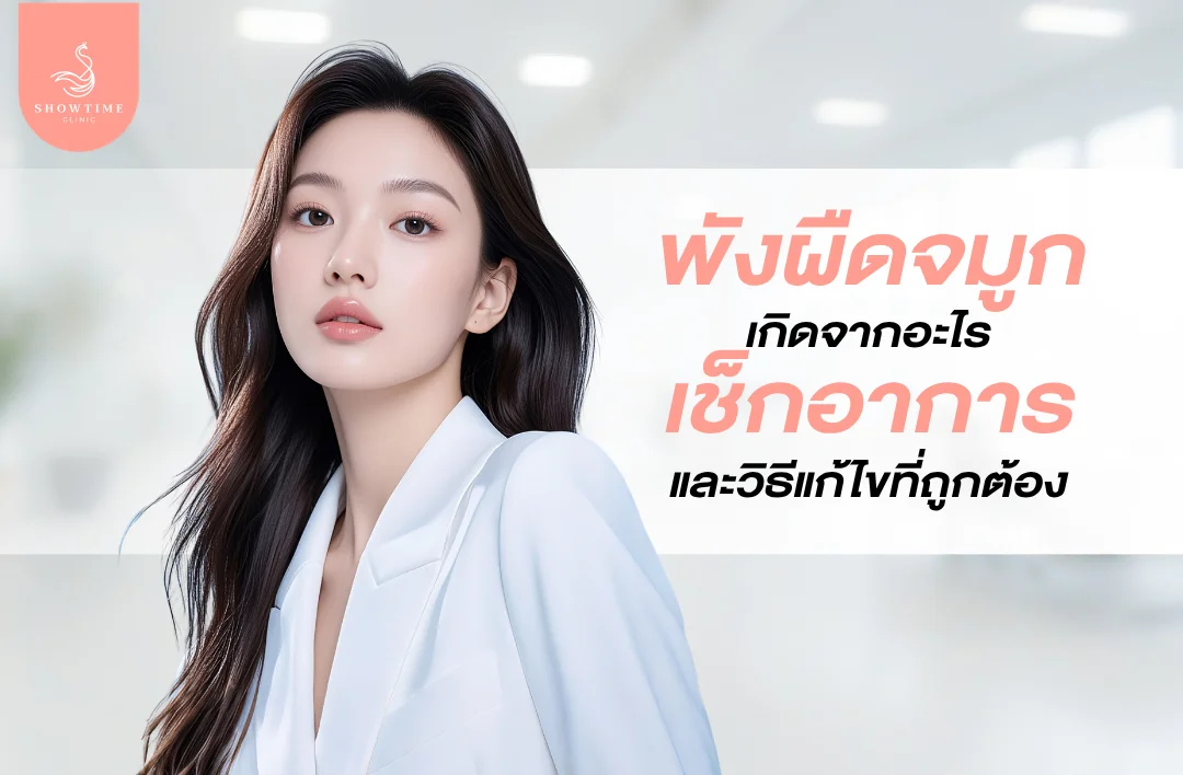 พังผืดจมูกเกิดจากอะไร