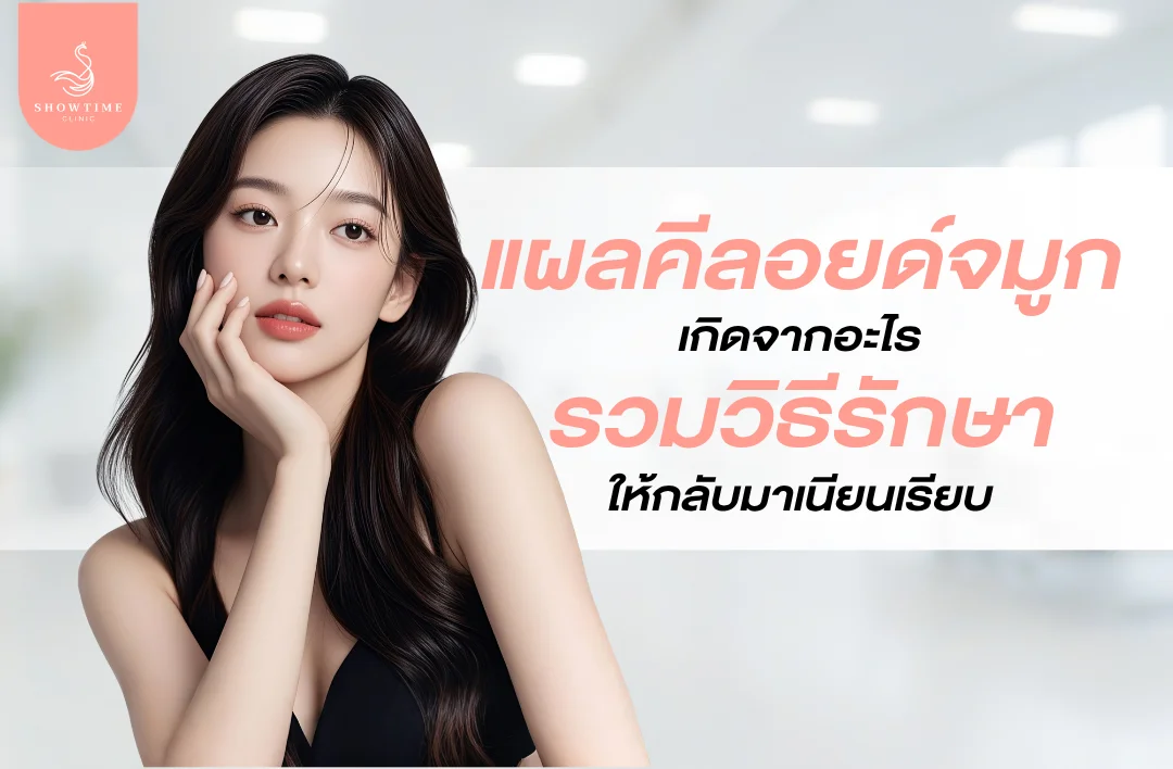 แผลคีลอยด์จมูกเกิดจากอะไร